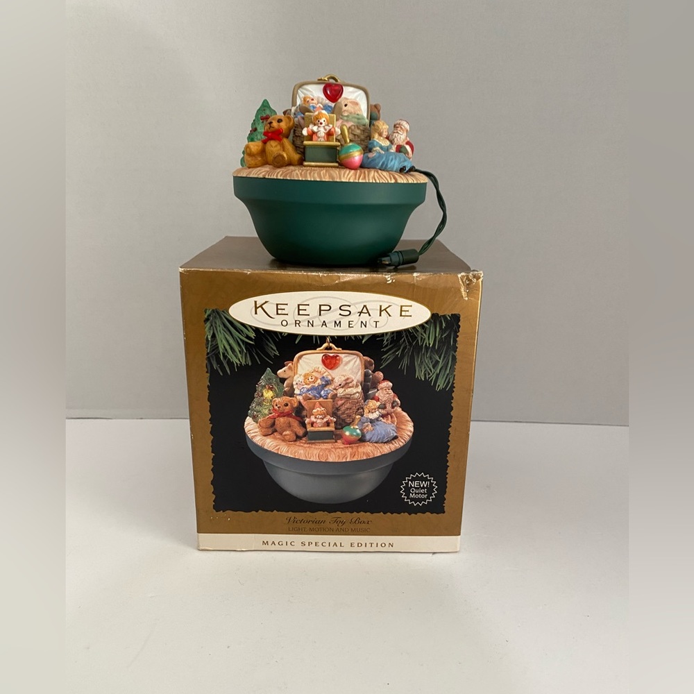 Hallmark Keepsake Ornament Victorian Toy Box Magic Special Edition
